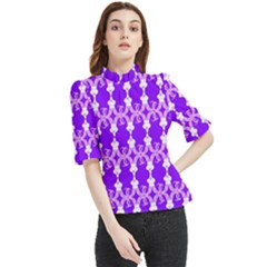 Frill Neck Blouse