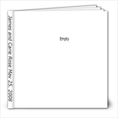 Wedding Book 1 - 8x8 Photo Book (20 pages)