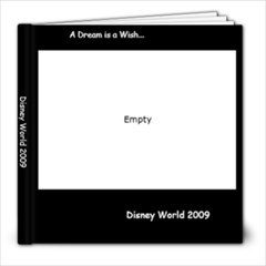 Disney World - 8x8 Photo Book (20 pages)