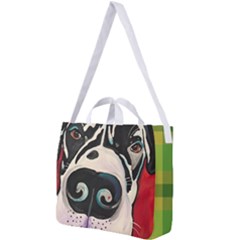 Square Shoulder Tote Bag