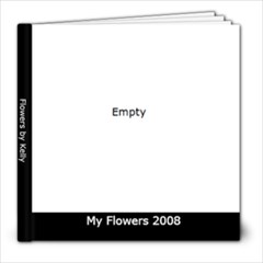 Flower Photo Book - 8x8 Photo Book (20 pages)