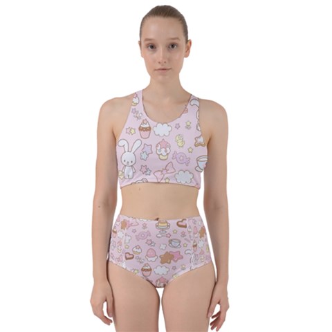 Racer Back Bikini Set 