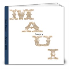 Maui - 8x8 Photo Book (20 pages)