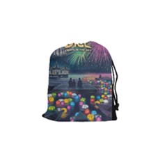 lanterns dice - Drawstring Pouch (Small)