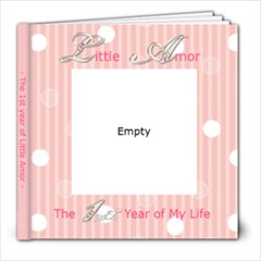 The 1st year of Little Amor - 8x8 Photo Book (20 pages)