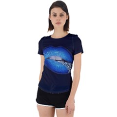 Back Cut Out Sport T-Shirt