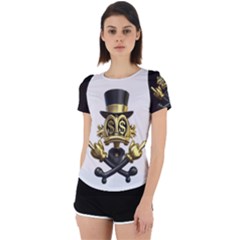 Back Cut Out Sport T-Shirt