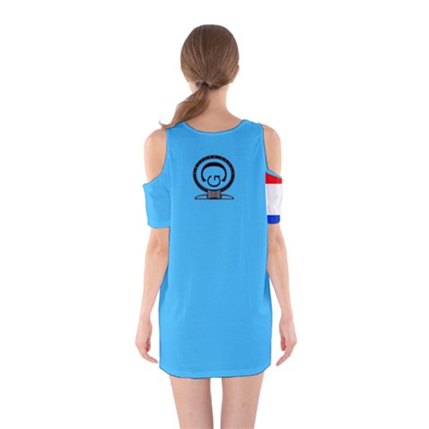 Shoulder Cutout One Piece Dress 