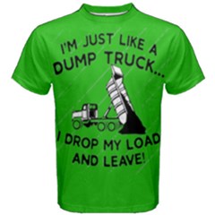 Dump Truck Loader  - Men s Cotton T-Shirt