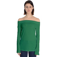 Off Shoulder Long Sleeve Top