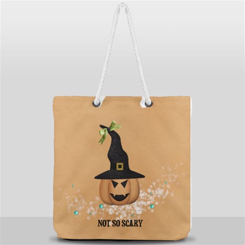 Full Print Rope Handle Tote (Large) 