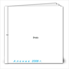 Alanya _ 2008 - 8x8 Photo Book (20 pages)