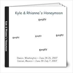 Honeymoon - 8x8 Photo Book (20 pages)