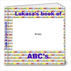lukasz s ABC book for his 2nd bday - 8x8 Photo Book (20 pages)