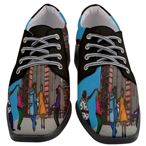 Women Heeled Oxford Shoes 