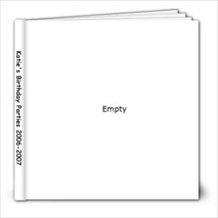 Katie s 9, 10 b-day - 8x8 Photo Book (20 pages)
