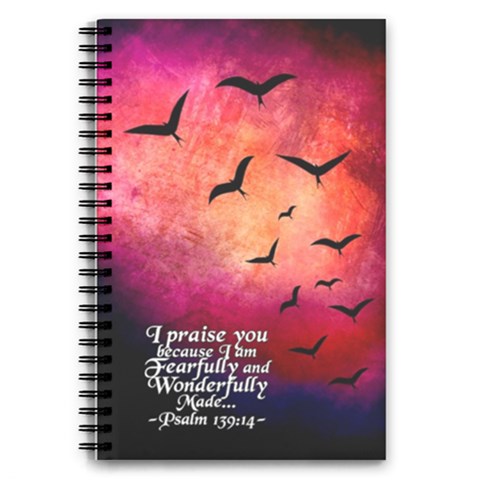 5.5  x 8.5  Notebook 