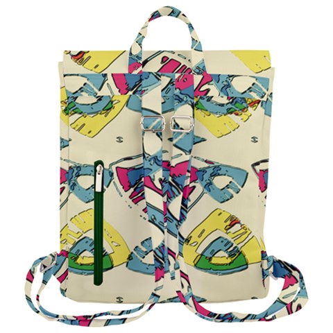 Flap Top Backpack 