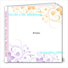 Family Vacation 08 Ocean City, MD - 8x8 Photo Book (20 pages)