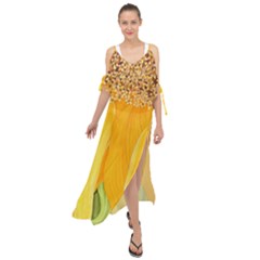chiffon maxi cover up sun and stars - Maxi Chiffon Cover Up Dress