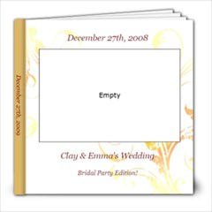 bridal party - 8x8 Photo Book (20 pages)