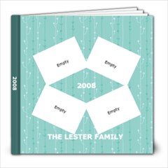 FAMILY 2008 - 8x8 Photo Book (20 pages)