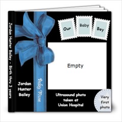 Jordan - birth - 8x8 Photo Book (20 pages)