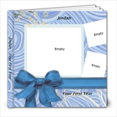 Jordan s 1st year  - 8x8 Photo Book (20 pages)
