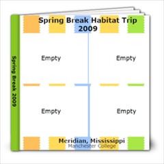 H4H Spring Break 2009  - 8x8 Photo Book (20 pages)