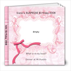 DiDi BDay - 8x8 Photo Book (20 pages)