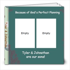 Our Sons - 8x8 Photo Book (20 pages)