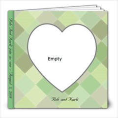 Rob and karli- 2 - 8x8 Photo Book (20 pages)