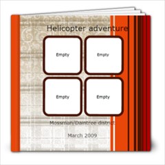 helicopter album - 8x8 Photo Book (20 pages)