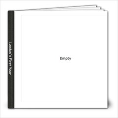 Landon s First Year - 8x8 Photo Book (20 pages)