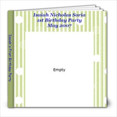 Isaiah-1st-bday - 8x8 Photo Book (20 pages)