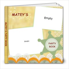 MATEY-KUPONI - 8x8 Photo Book (20 pages)