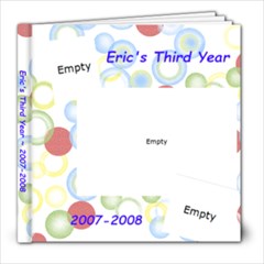Eric s third year - 8x8 Photo Book (39 pages)