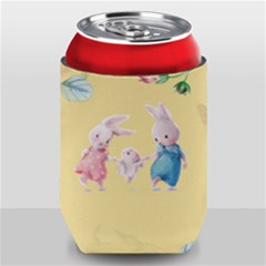 Personalized Easter Rabbit Bunny Family Name - Can Cooler Personalized Easter Rabbit Bunny Family Name - Can Cooler