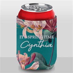 Personalized Spring Time Name - Can Cooler