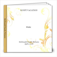 Egypt 2008 - 8x8 Photo Book (20 pages)