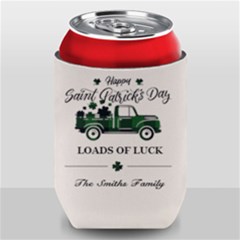 Personalized St Patricks Day Trucker Family Name - Can Cooler