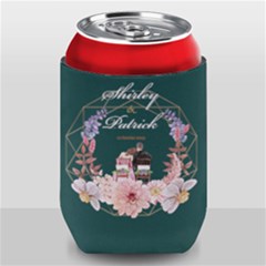 Personalized Wedding Illustration Family Name - Can Cooler