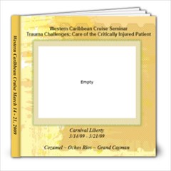 Cruise Album - Trauma Challenges Nursing Seminar - 8x8 Photo Book (20 pages)