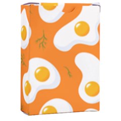 Personalized Name Fried Egg Breakfast - Playing Cards Single Design (Rectangle) with Custom Box Personalized Name Fried Egg Breakfast - Playing Cards Single Design (Rectangle) with Custom Box