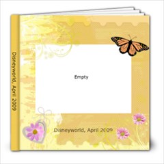 Family Disney Vacation - 8x8 Photo Book (20 pages)