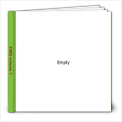 2008 volume 1 - 8x8 Photo Book (20 pages)
