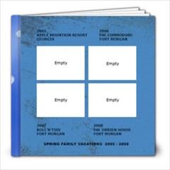 vacations - 8x8 Photo Book (20 pages)
