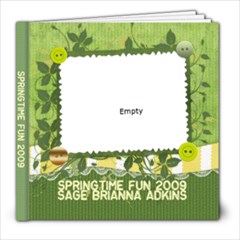Springtime 2009 - 8x8 Photo Book (39 pages)