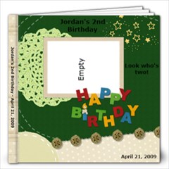 Jordan s 2nd birthday 12x12 - 12x12 Photo Book (20 pages)