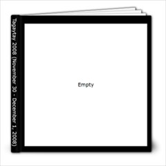 Tagaytay 2008 - 8x8 Photo Book (30 pages)